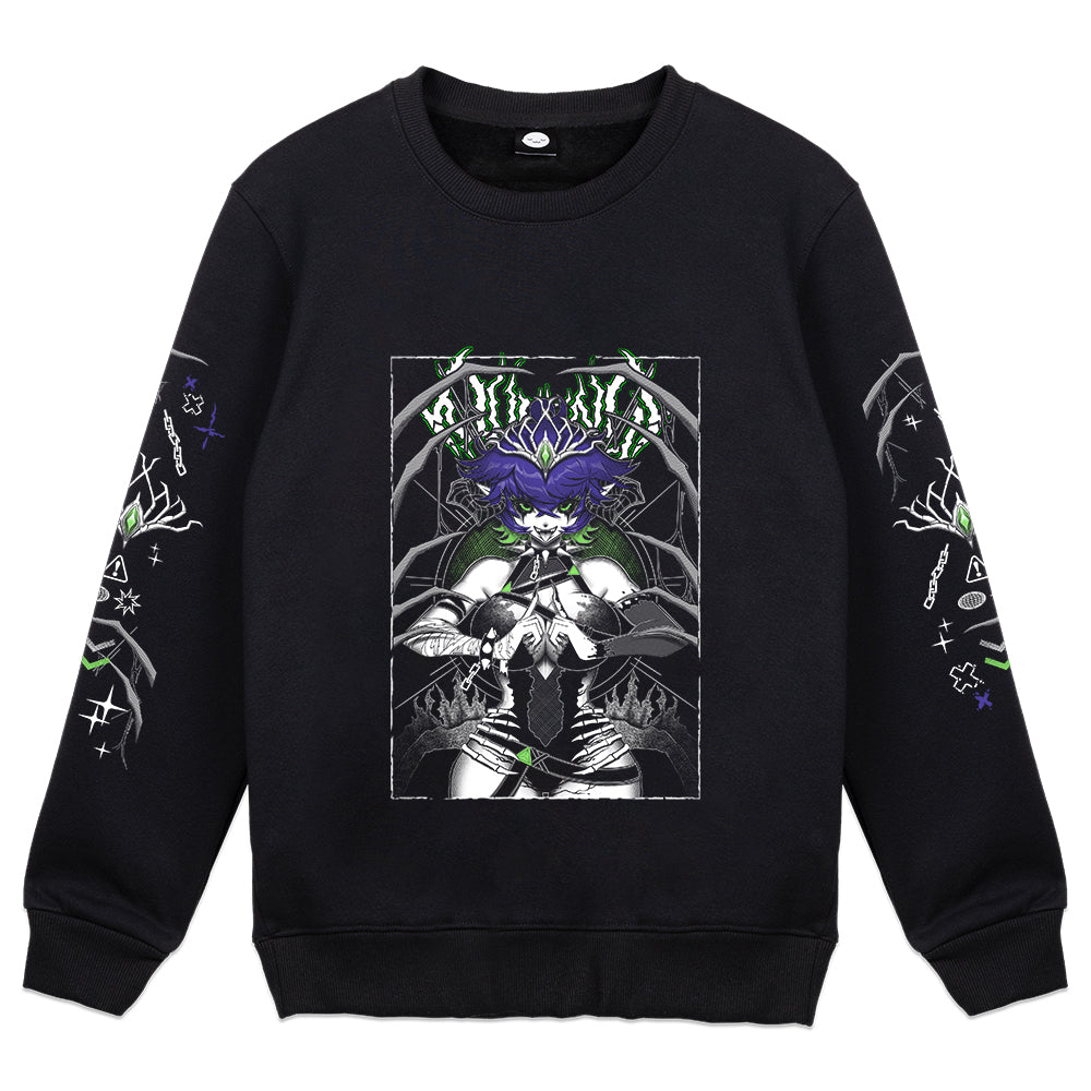 QueensWrath Metal and Bones Crewneck