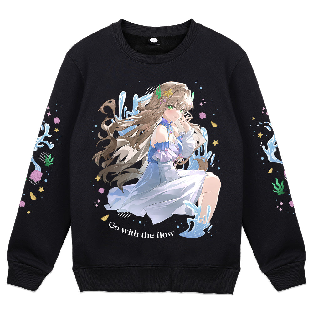 Jellystara "GWTF" Crewneck - Black