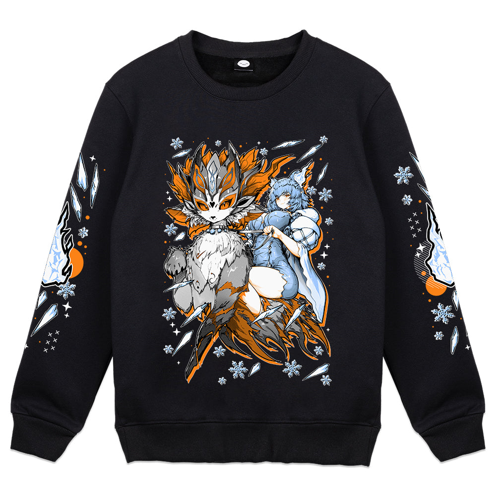 Queenie "Chat-Mount" Crewneck