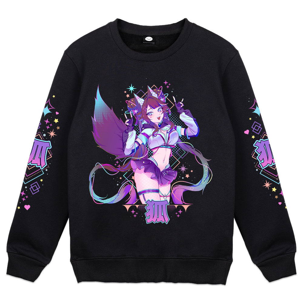 HelliaVT Neon Dawn Crewneck