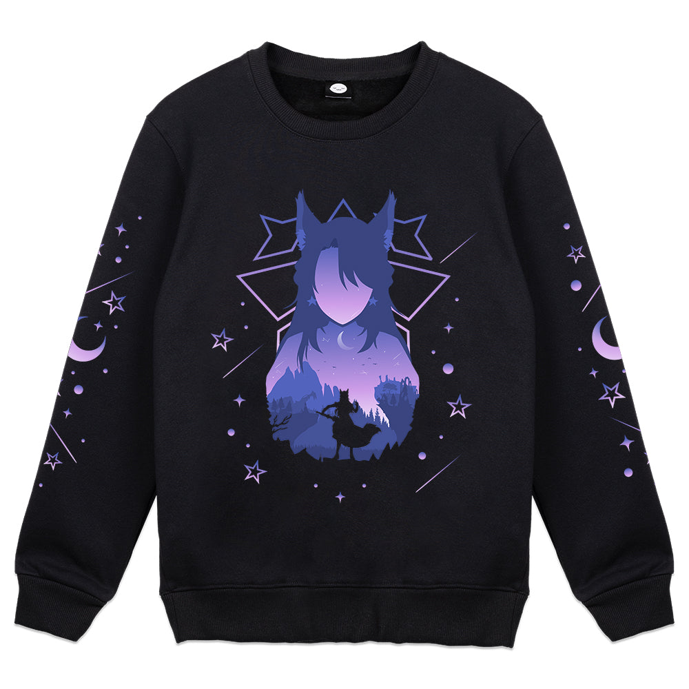 StellaKosmistr Reclamation Silhouette Crewneck