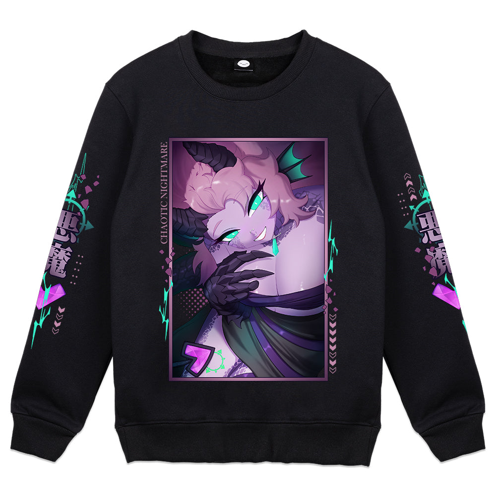 Codex_Lexicon 'Chaotic Nightmare' Crewneck