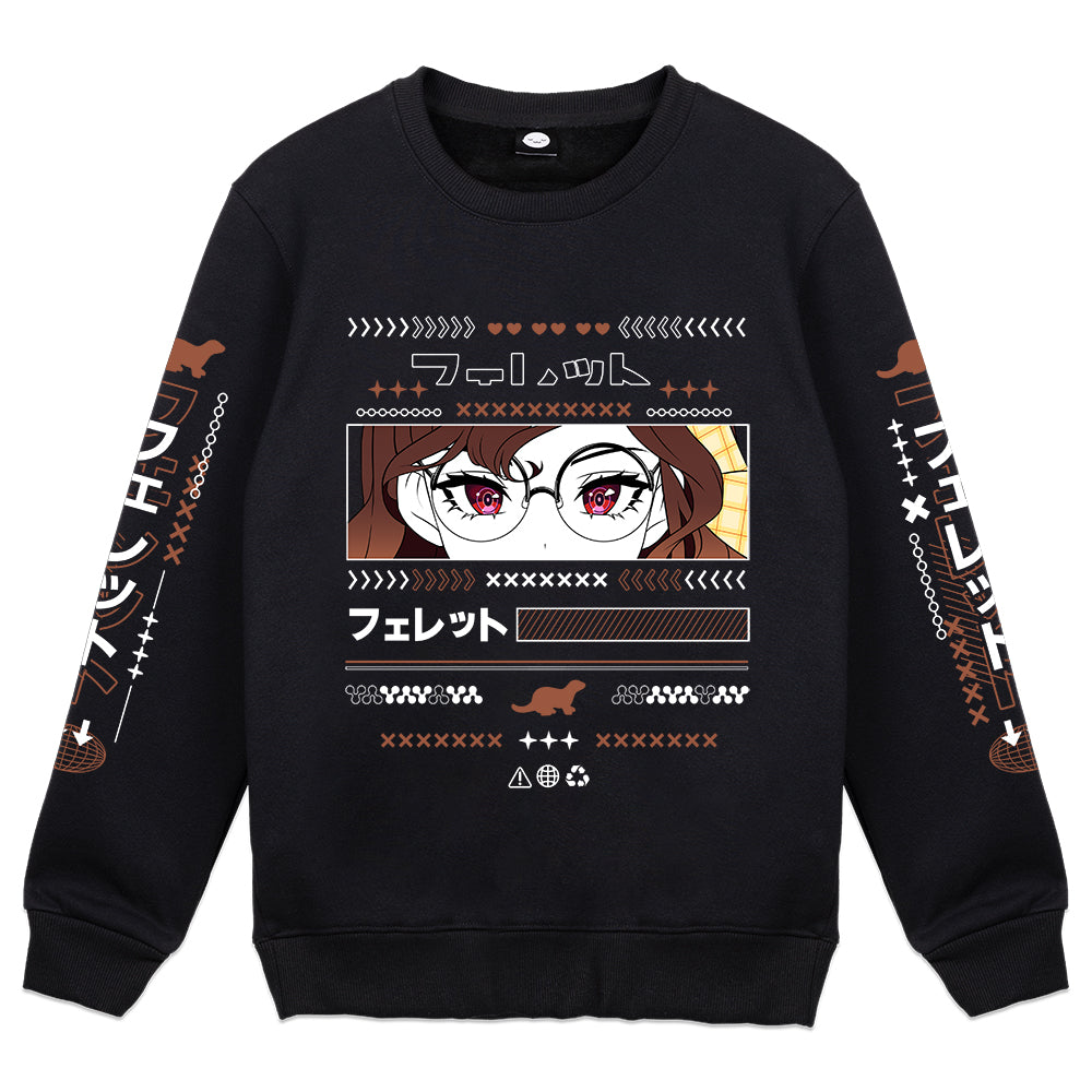 GadgetGizmo Burn Byte Ferret Crewneck