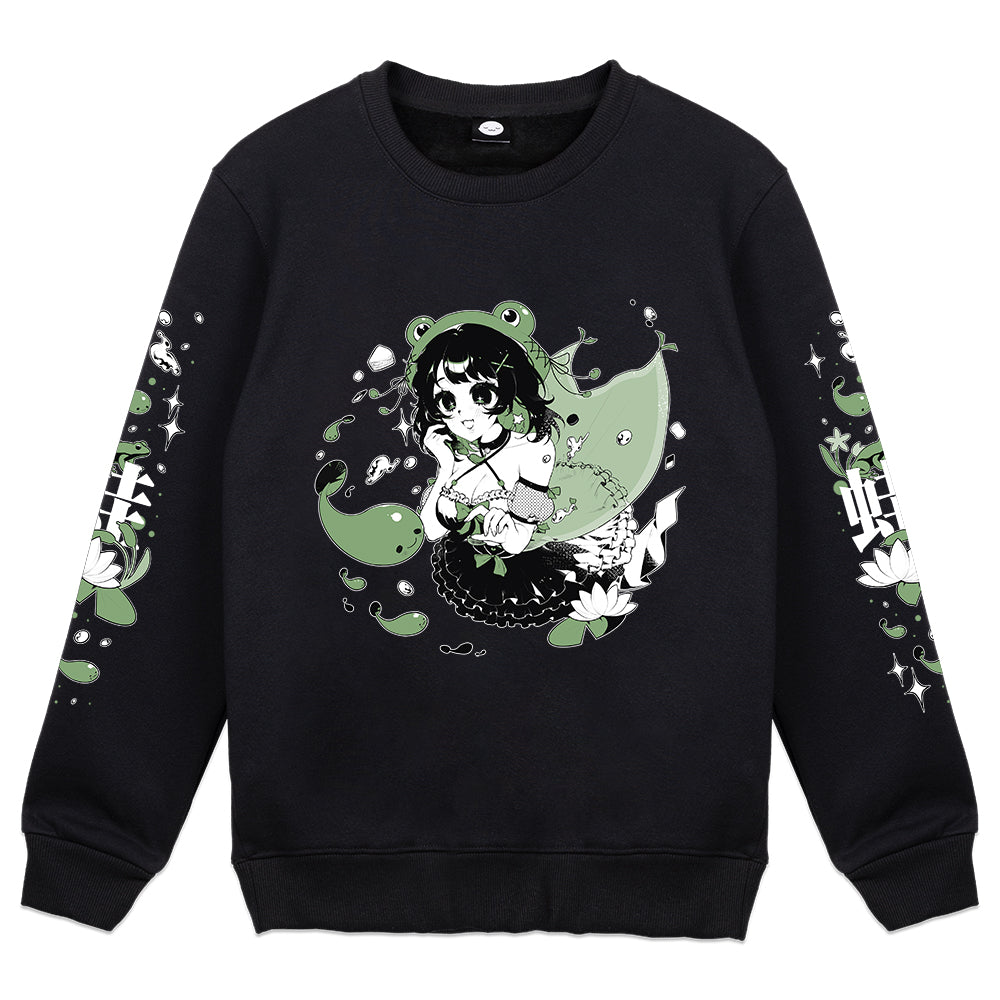 Hina_Kaeru Pond Crewneck