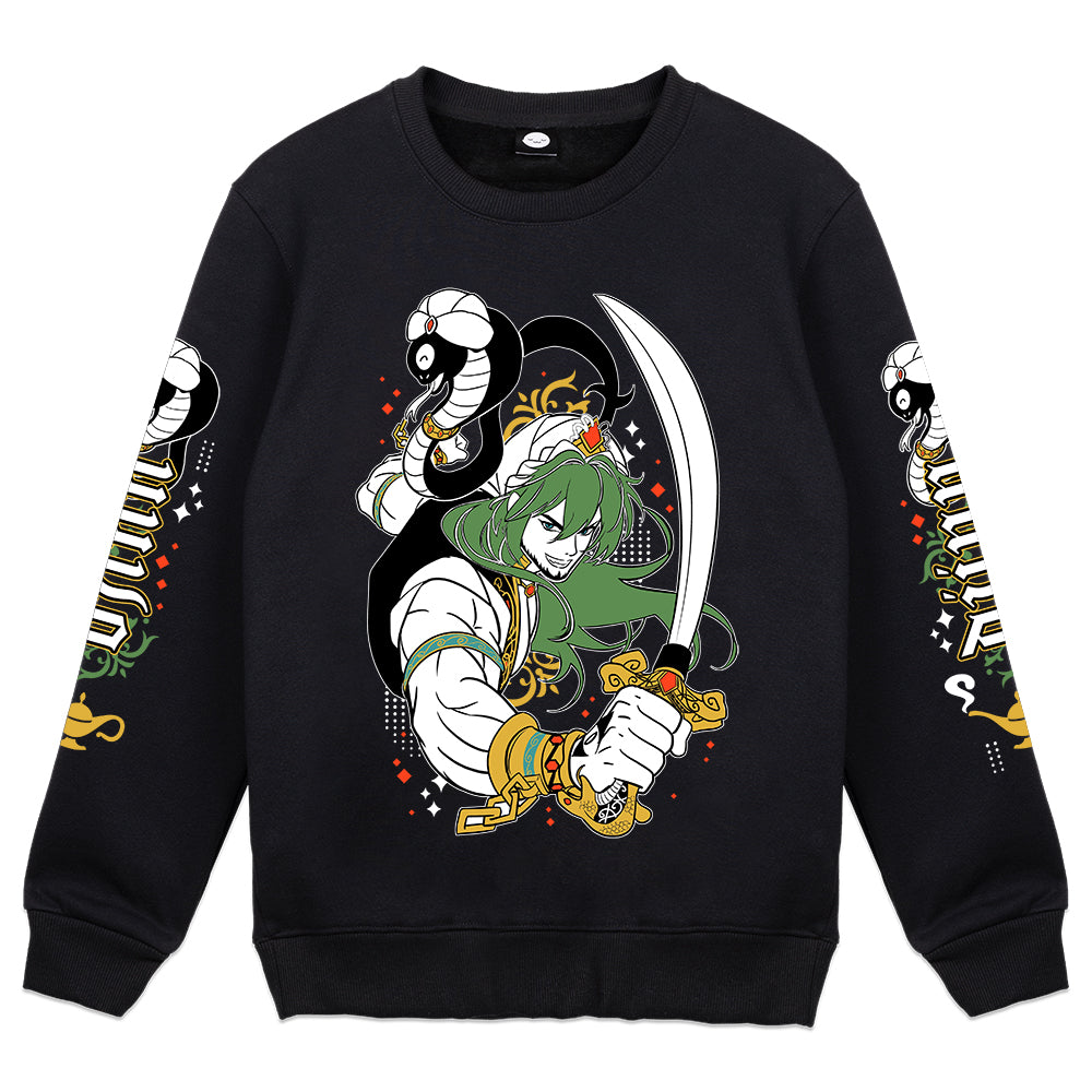 Djangoofthedunes From the Lamp Crewneck