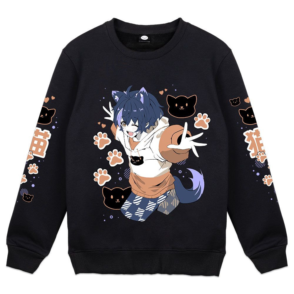 Analog Whiskers "Paws" Crewneck