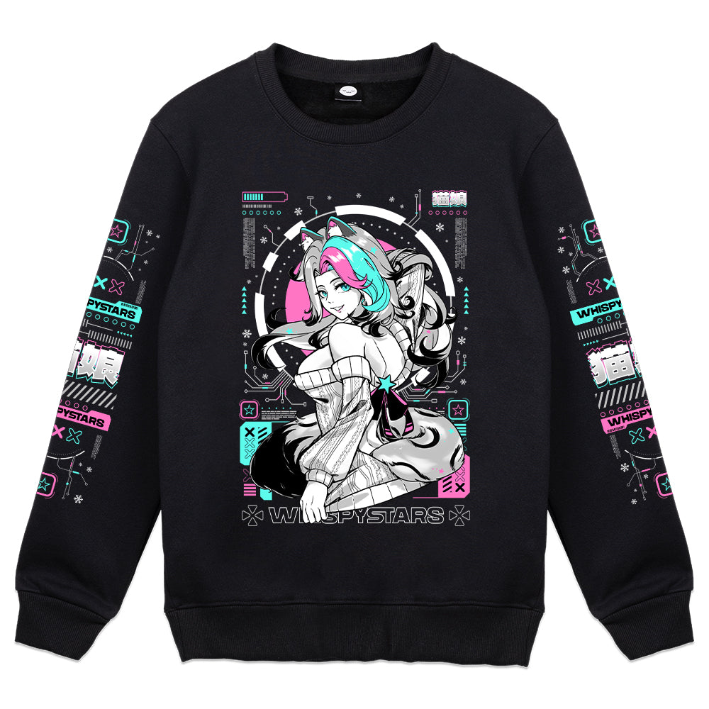 WhispyStars Festive Crewneck