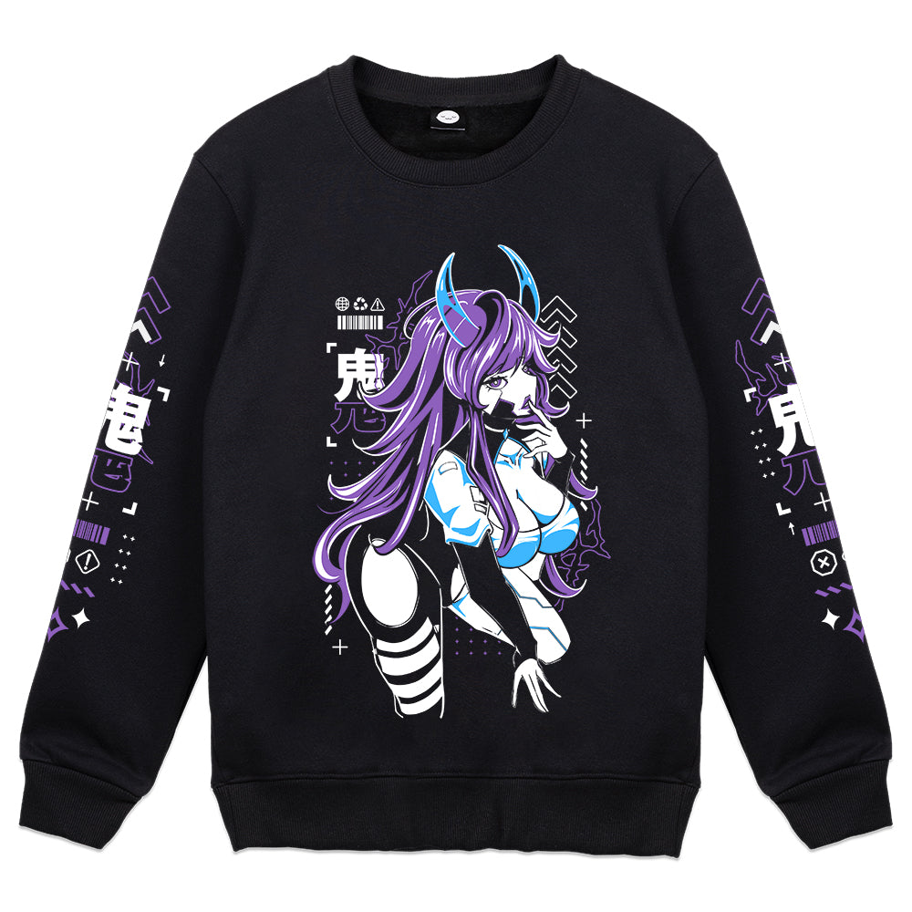 elleewav "The Oni Kiss" Crewneck