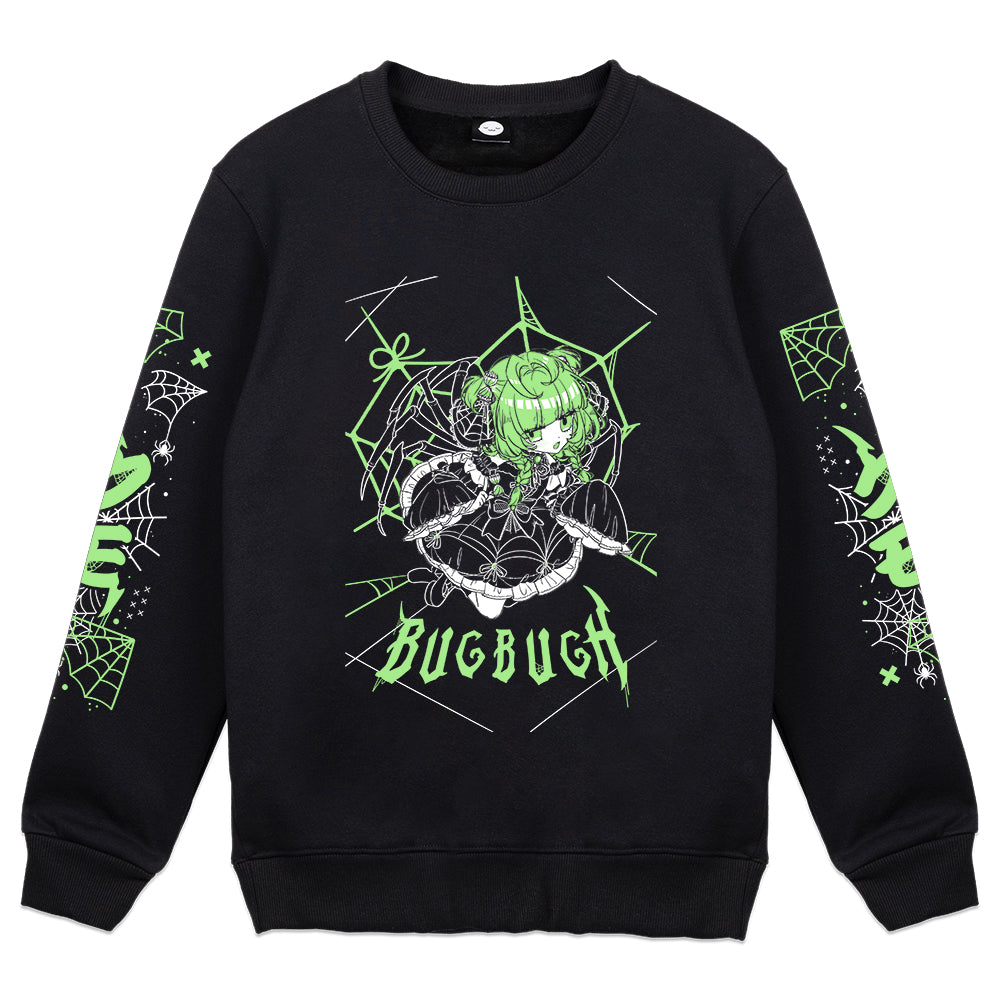 BugBugh Caught In My Web Crewneck
