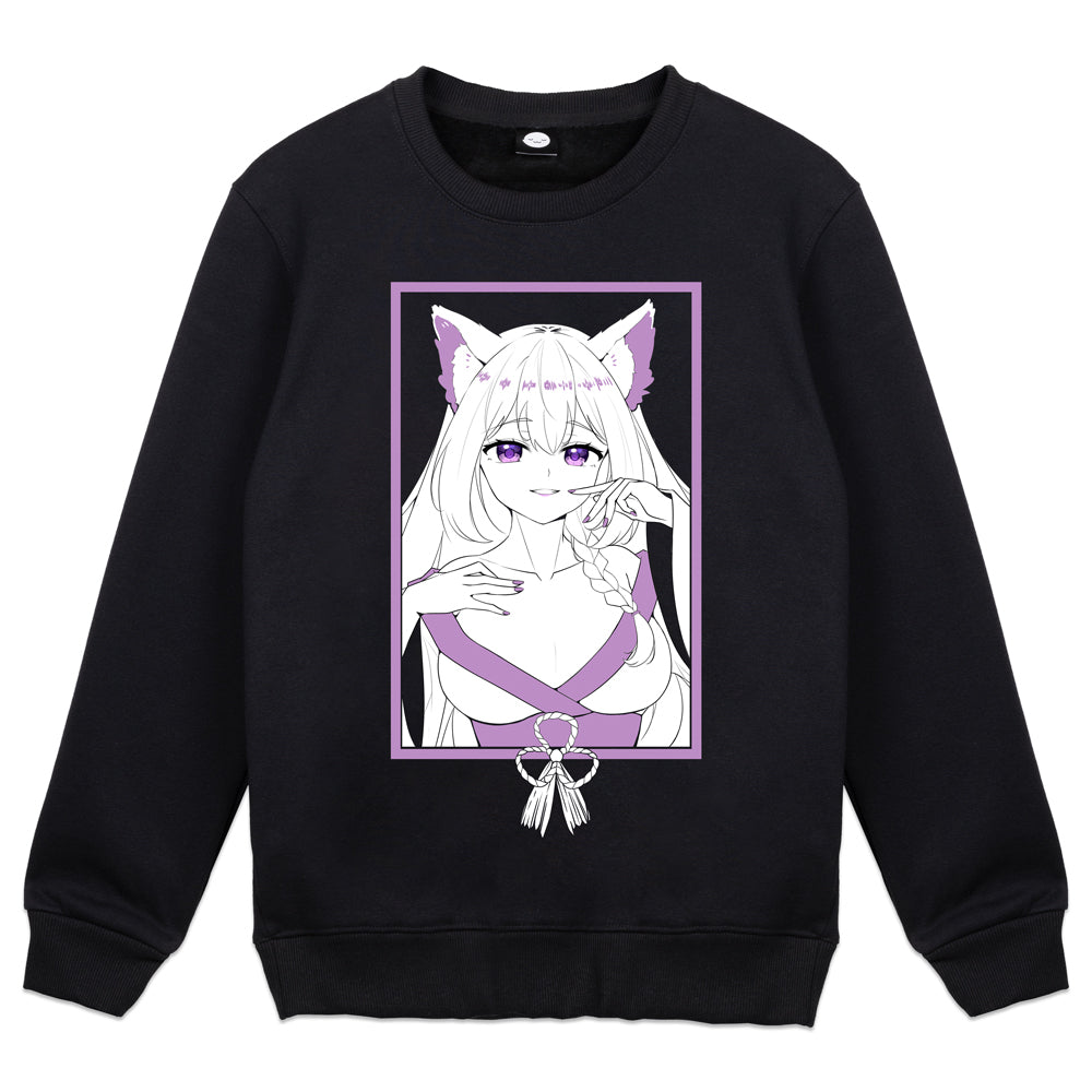 Jellificent Kitsune Crewneck