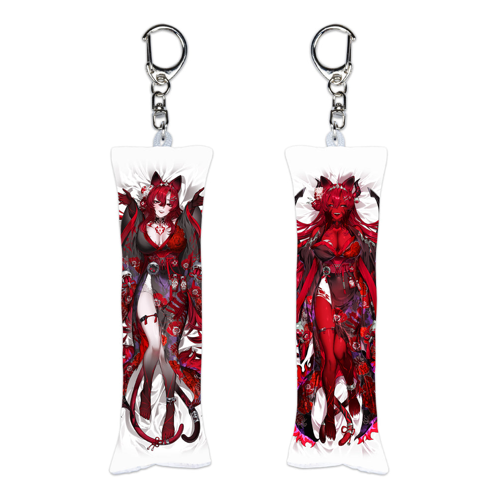 CrimsonBloodCat "Shrine Empress' Embrace" Daki Keychain