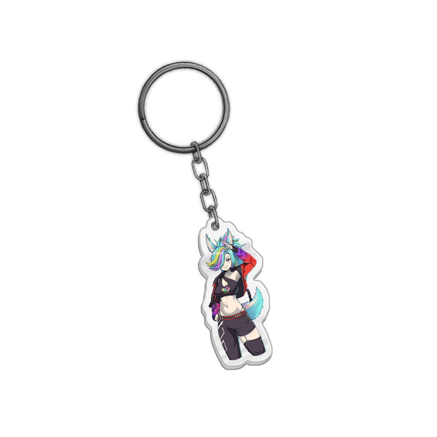 Dull Dummy 'Party!' Keychain