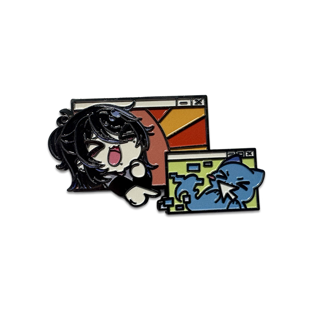Stux Enamel Pin