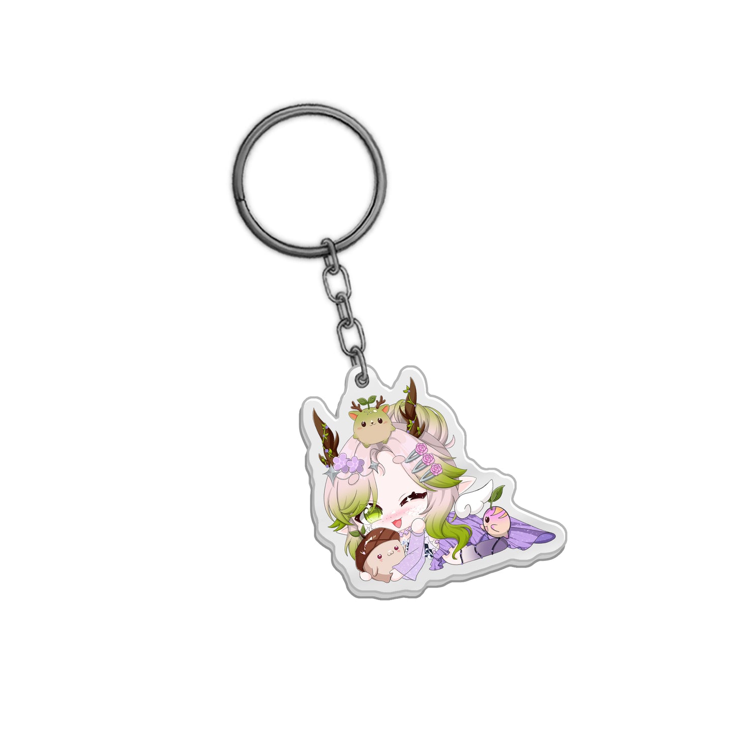 FeyreMiari Cuddle Party Keychain