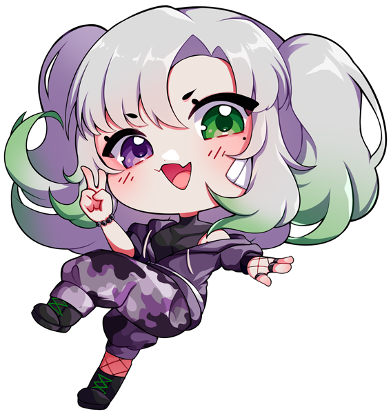 HanaYoshida "Chibi Ghost" Keychain