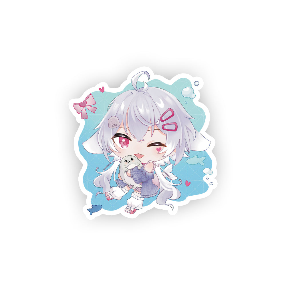 Hemifuu "Chibi Seal" Sticker