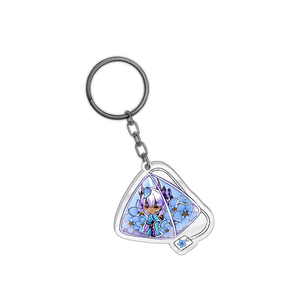 Hestiahime "Floral Tea" Keychain