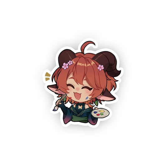 HeySolvae Painting Sticker