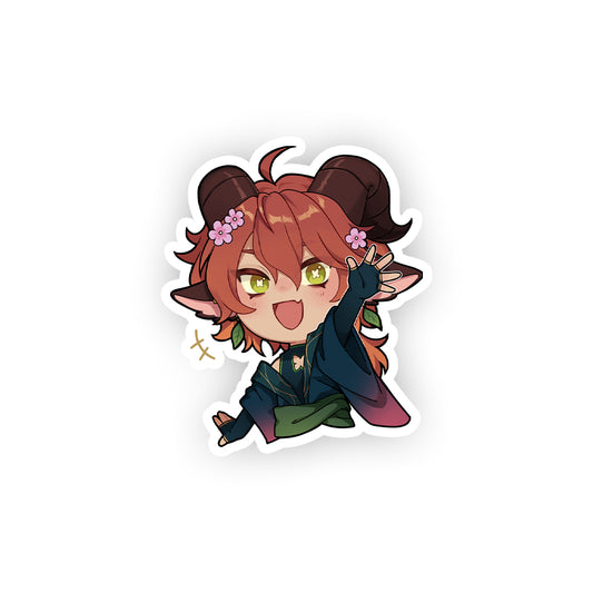 HeySolvae Wave Sticker