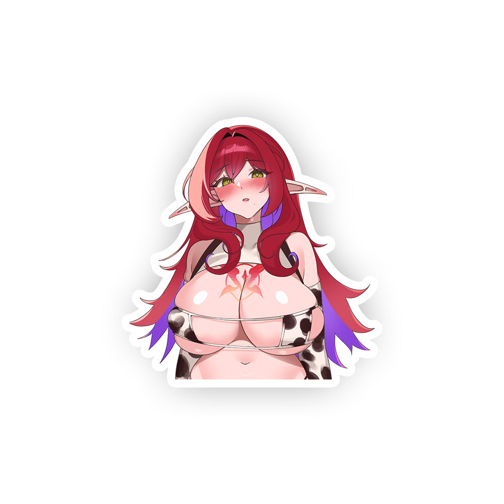 HimikoMio Cowkini Sticker
