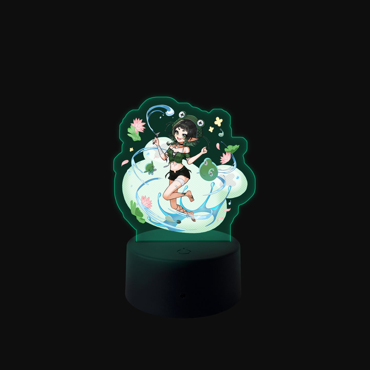 Hina Gabu "Frog and Frolic" LED Desk Lamp