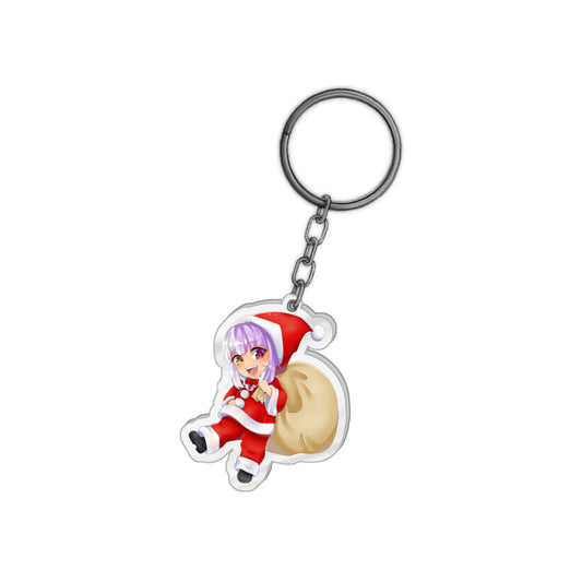 HitoyoruMisa Santa Keychain
