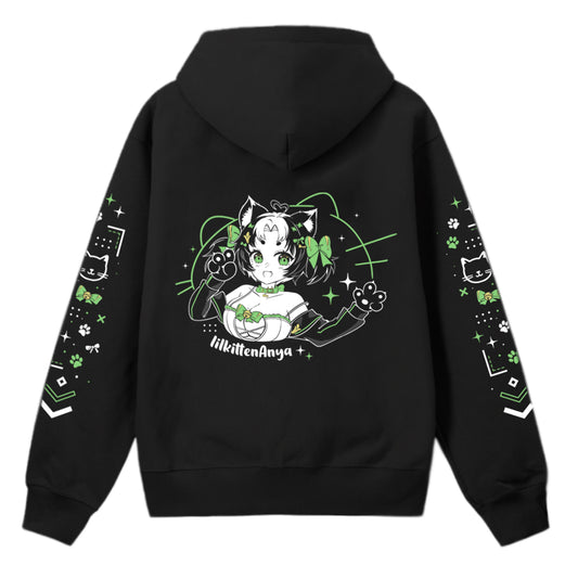 Anya Tuxedo Kitten Hoodie
