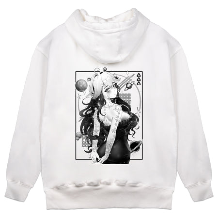Mojo Piri White Hoodie