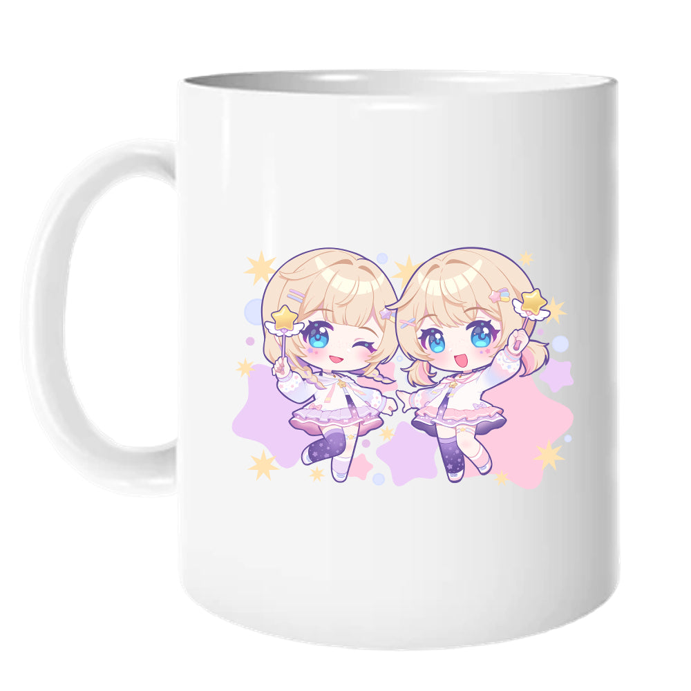 Hoshigami Twins "Chibi Twins" Mug