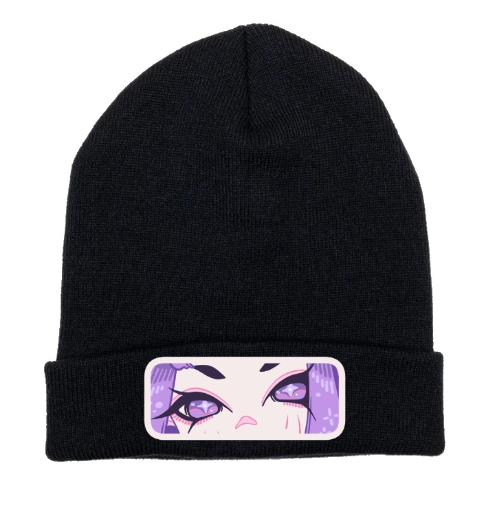 LUCIDIT.Y Embroidered Eyes Beanie Petition