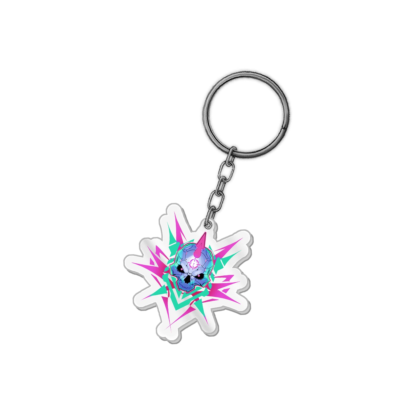 JNXED_BLADE28 "R0TN Badge" Keychain