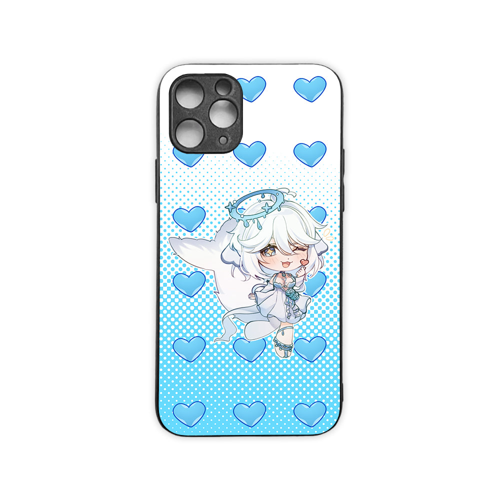 JenniYukime Chibi Heart Fingers Phone Case