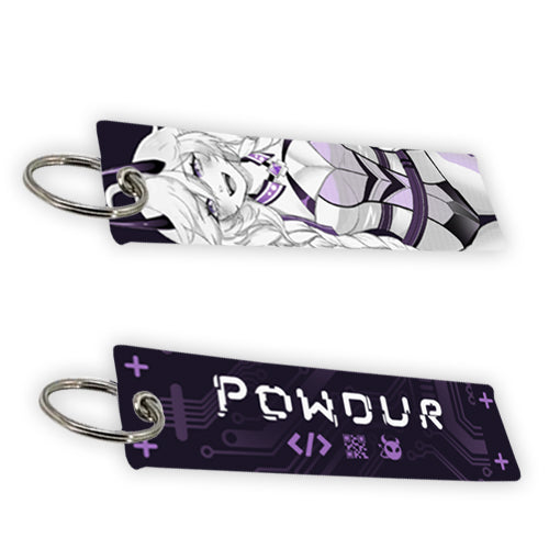 Powdur Daemon Jet Tag Keychain