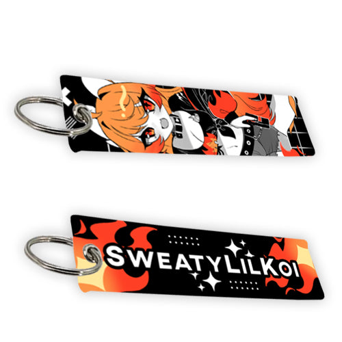 SweatyLilKoi Fire Jet Tag