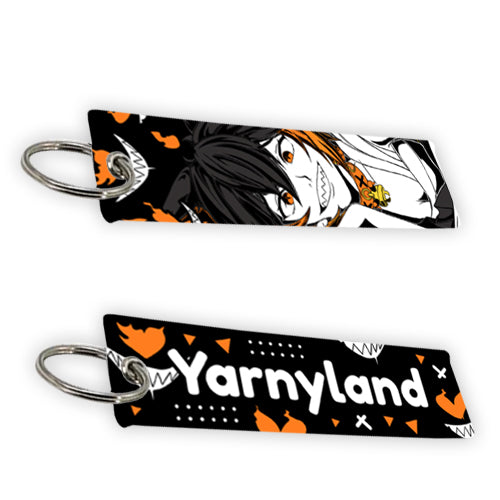Yarnyland "Demon Cat" Jet Tag