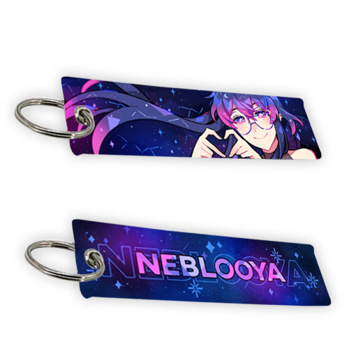 Neblooya Heart Jet Tag