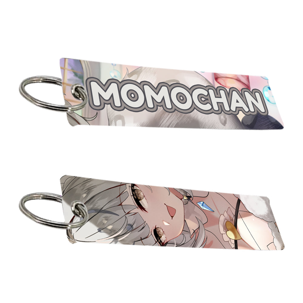 MomoChanVT "Lounging Leopard" Jet Tag