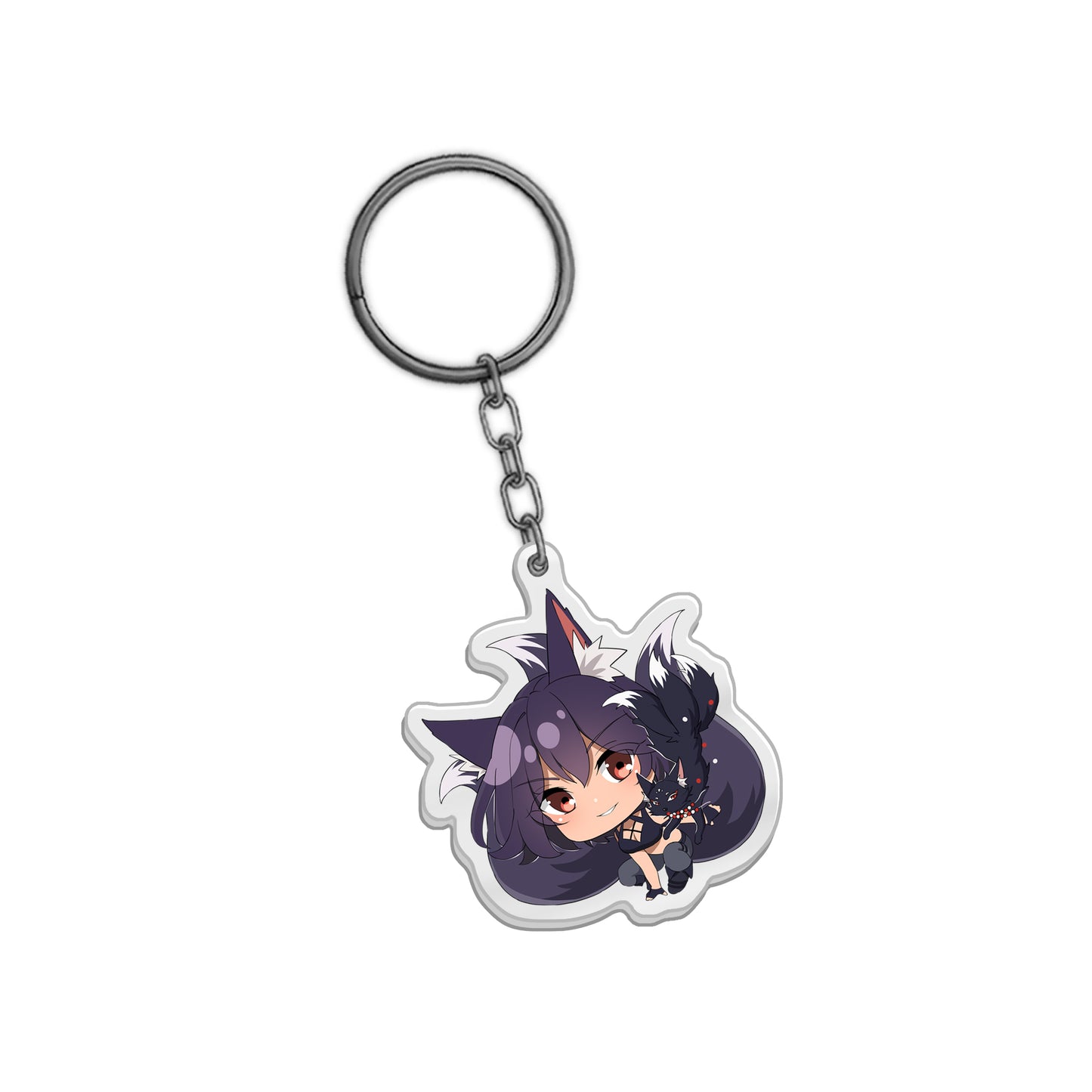 Kameko Kuromori "Chibi Assassin" Keychain