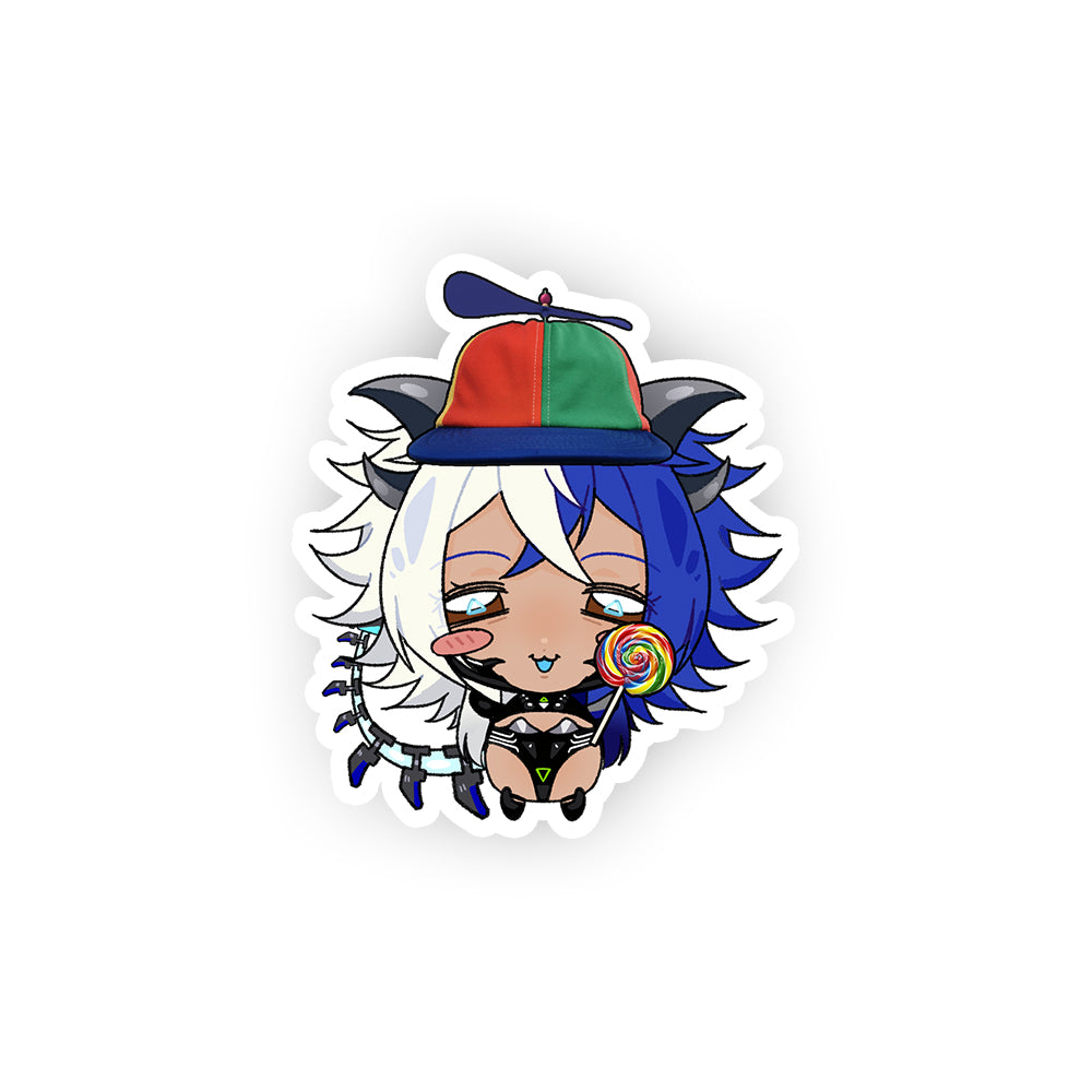 kantasy Spinning Hat Sticker