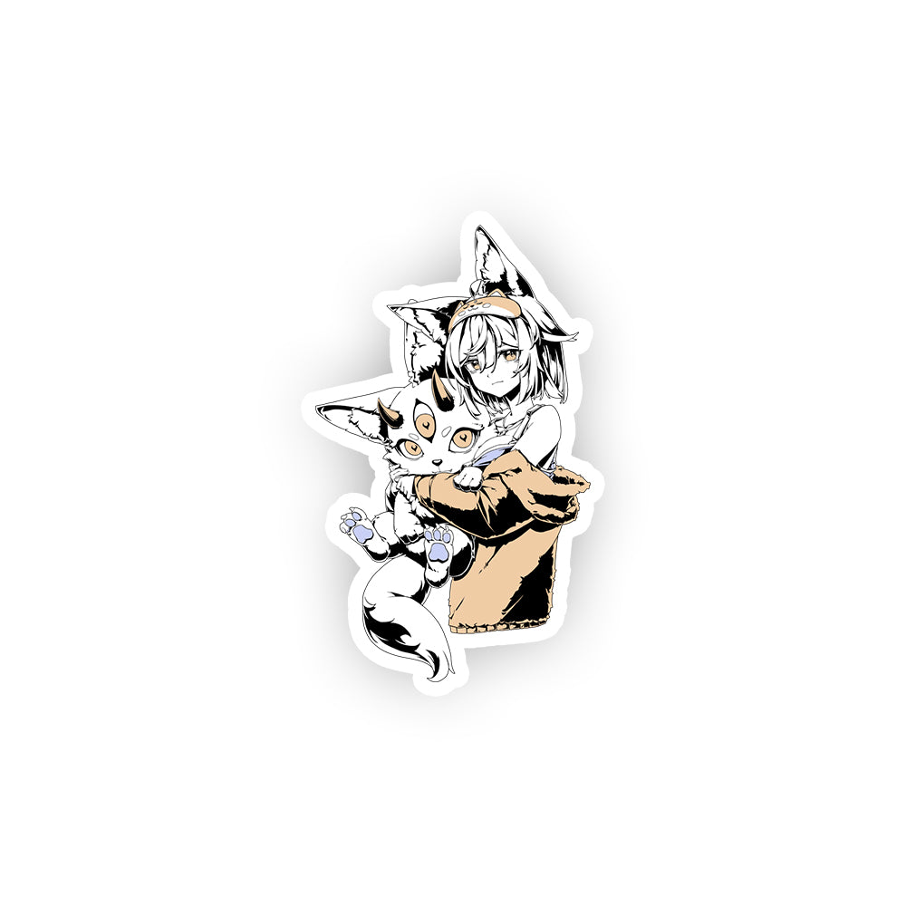 Kitsura Nines "Dubious Fox" Sticker