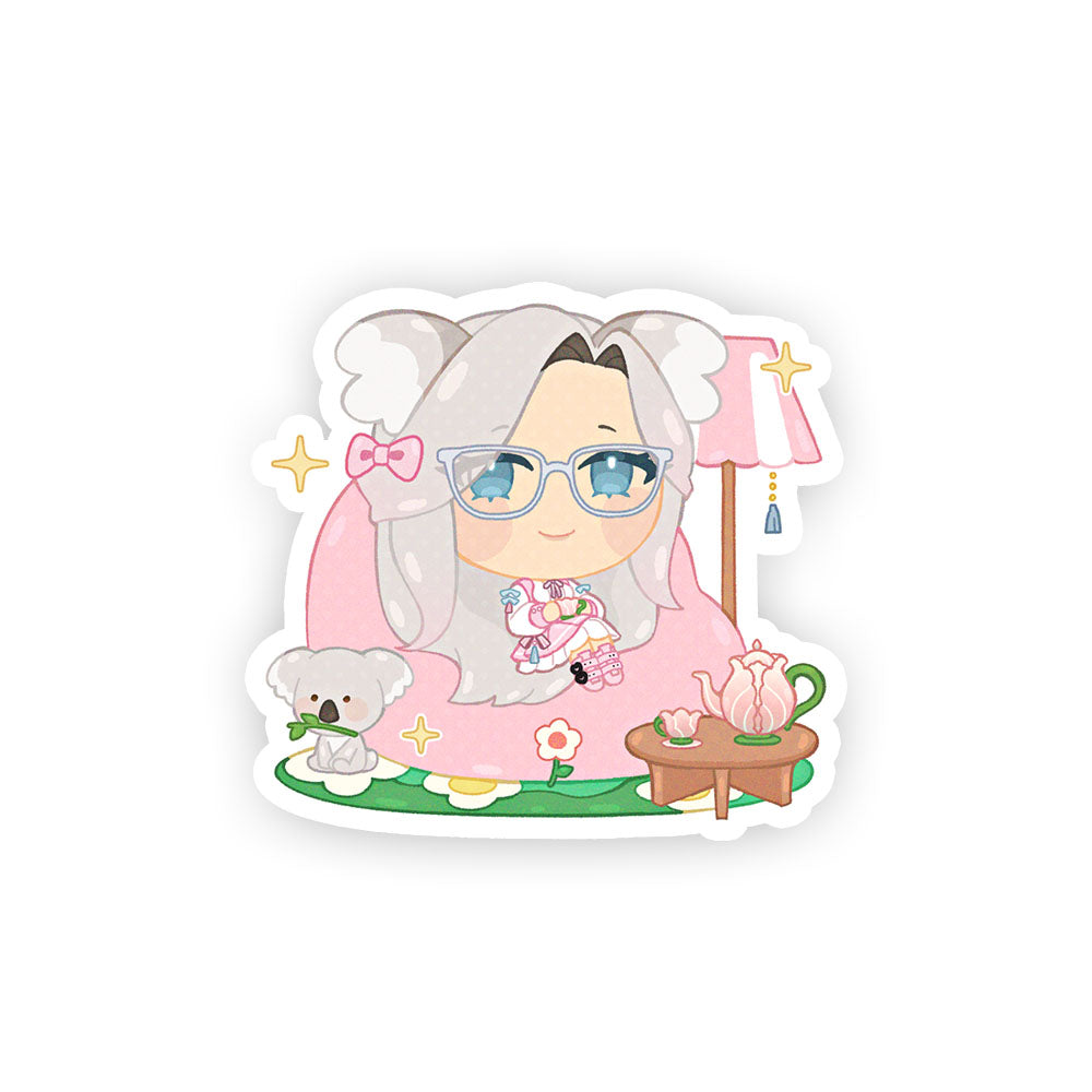 KoalaTeaEJ Tea Time Sticker