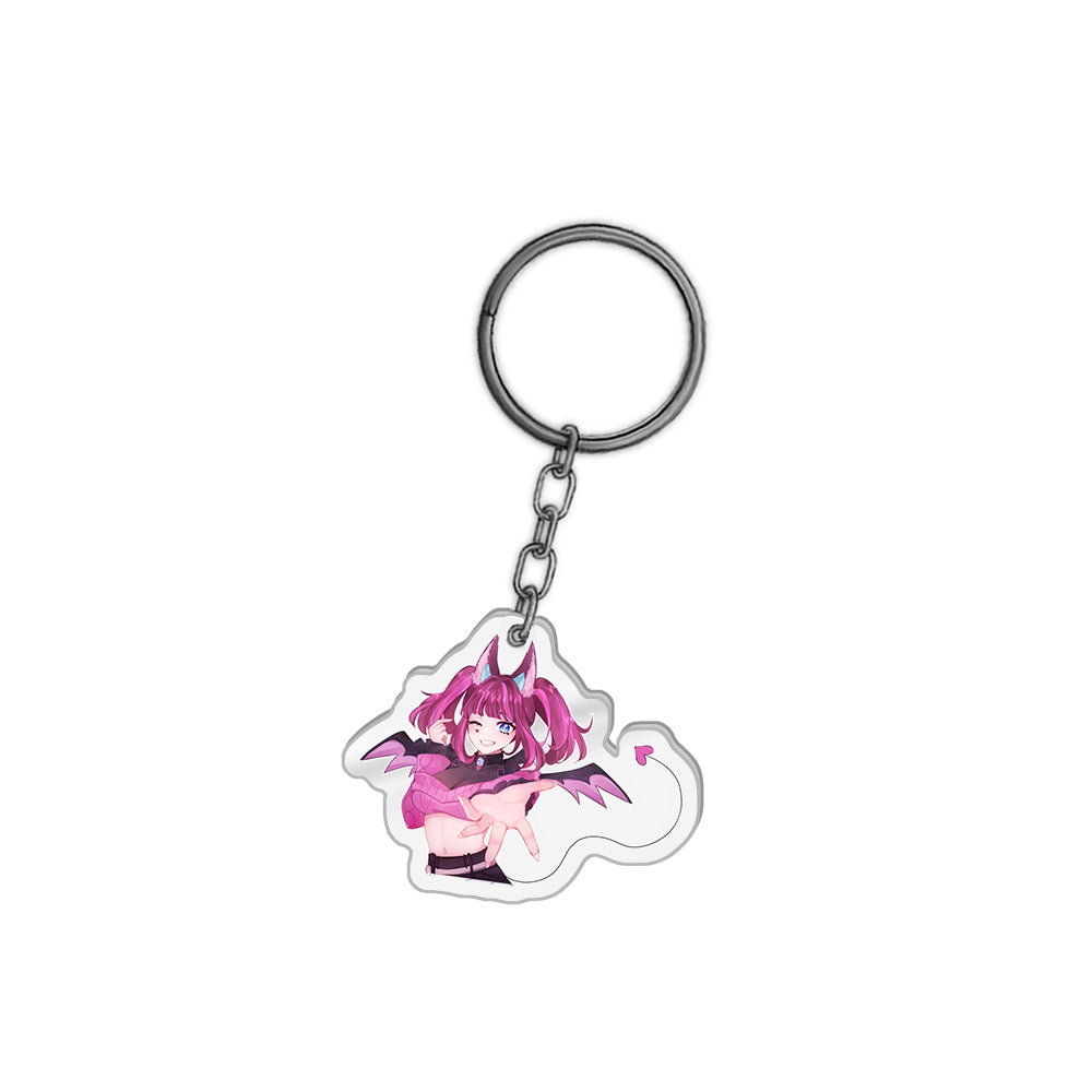 Kokorumi Poster "Capture your Heart" Keychain