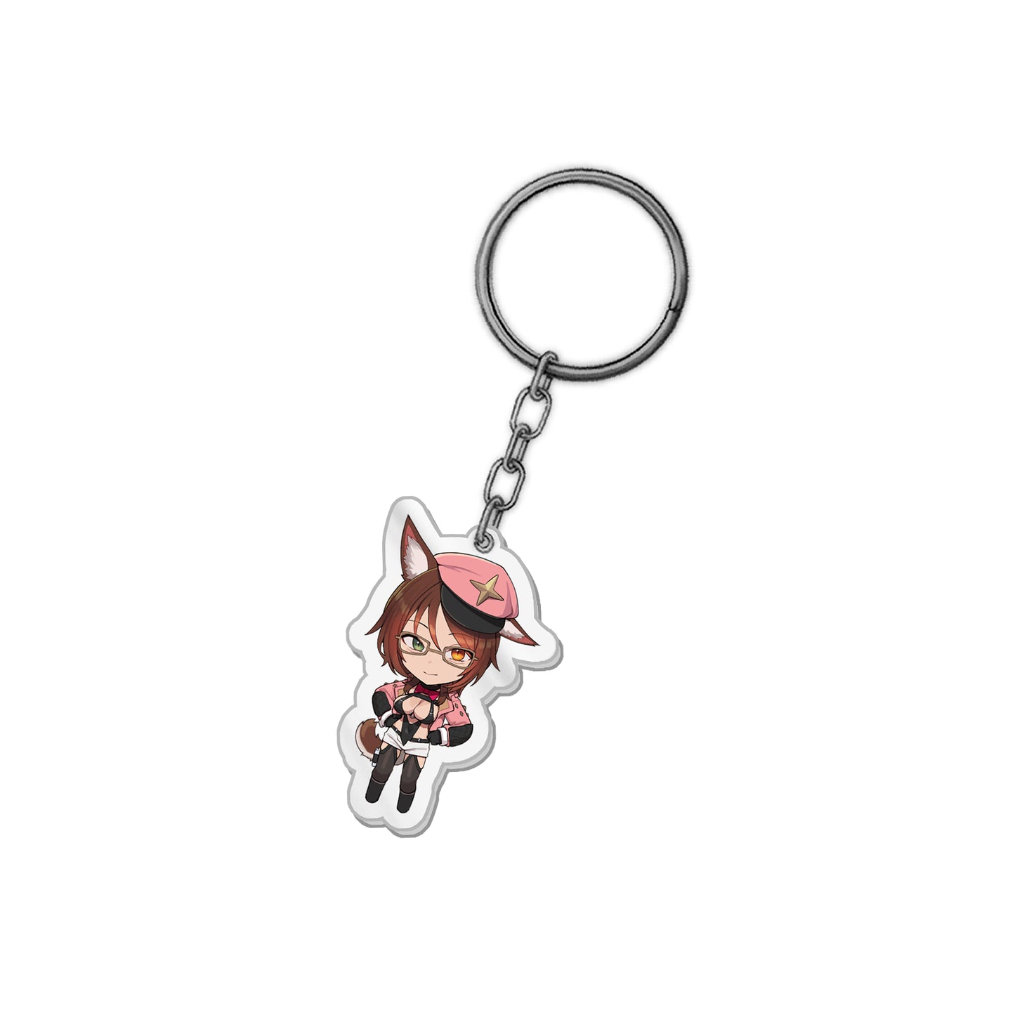 Lady Qathrin "Spywear Chibi" Keychain A