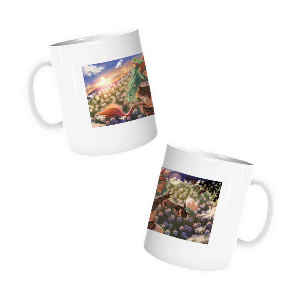Lalou_Pissenlit "Dawn Among Dandelions" Mug