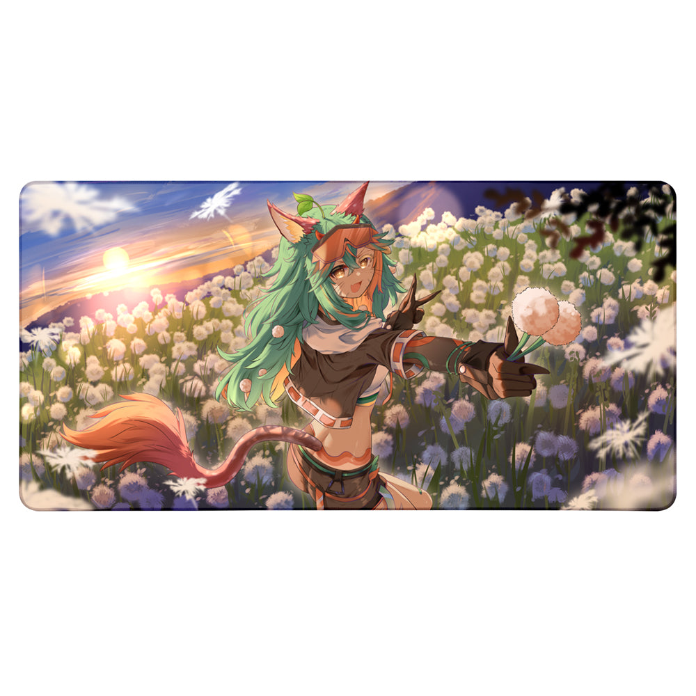 Lalou_Pissenlit "Dawn Among Dandelions" XXL Mousepad