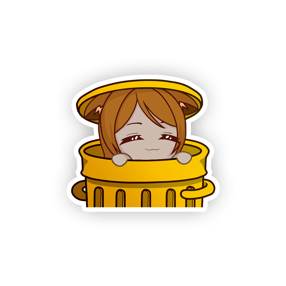 LazyLaiya "AmTrash" Sticker