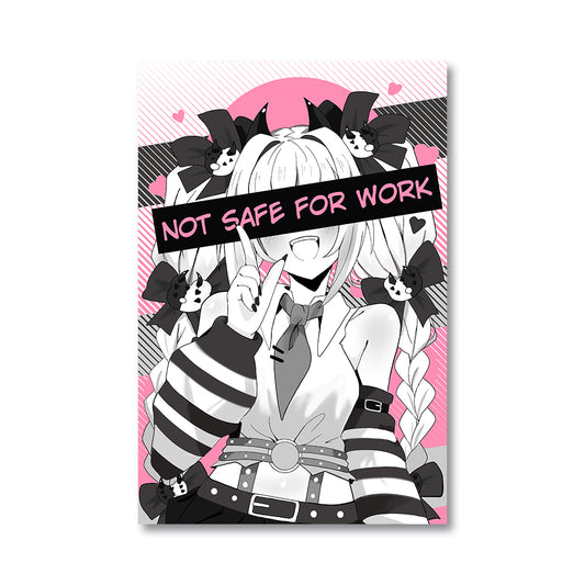 Lucky Akuma Not Safe For Work Poster