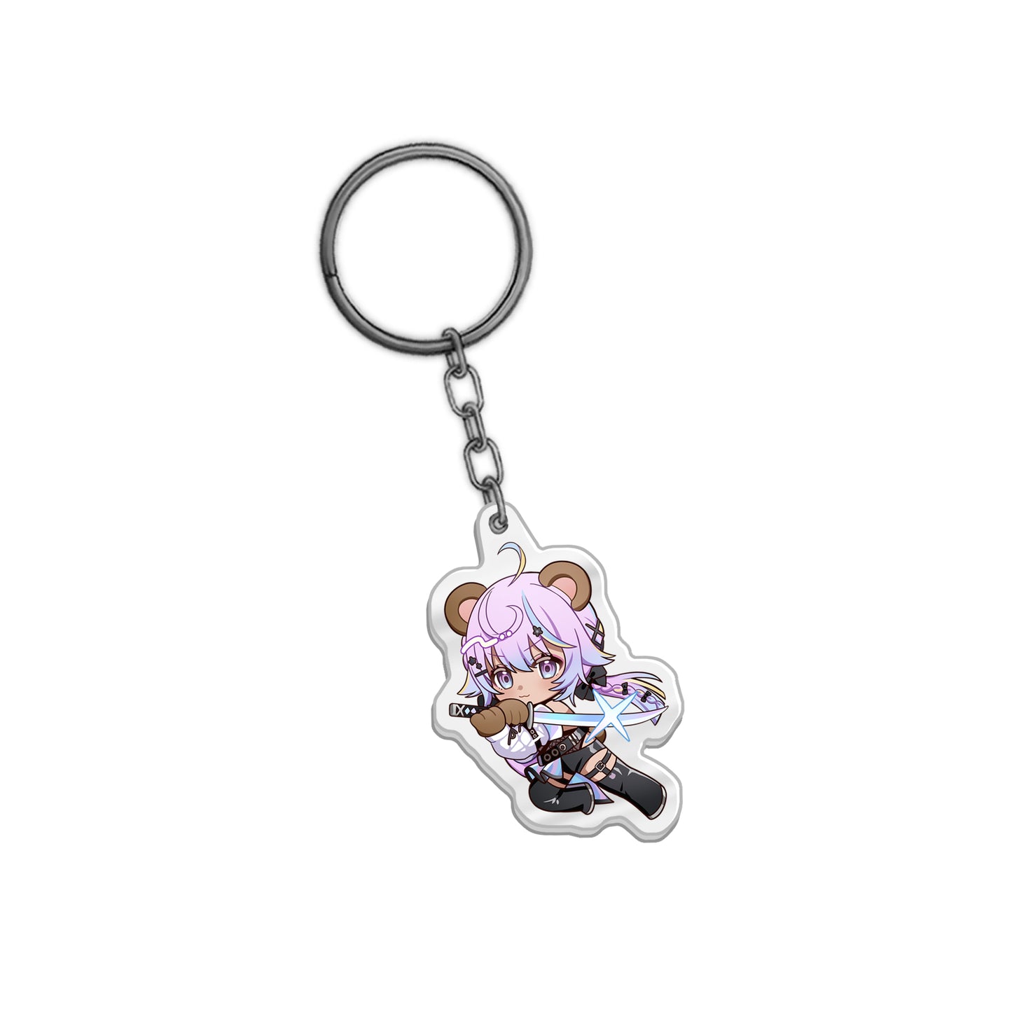 Luna Moonie Combat Keychain