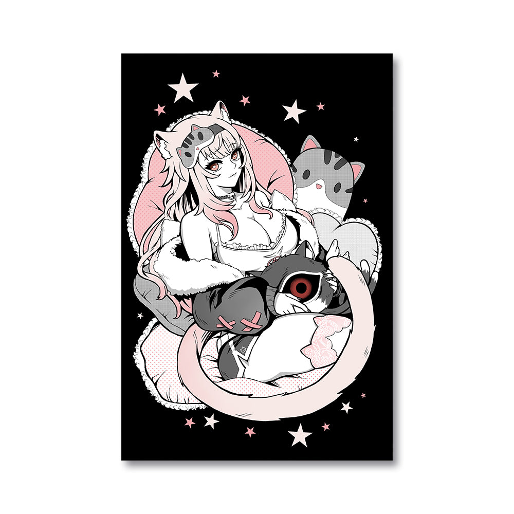 Maeowi Slumber Party Poster