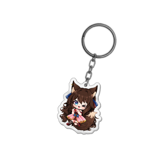 MaknCh3esy "Fox Love" Keychain